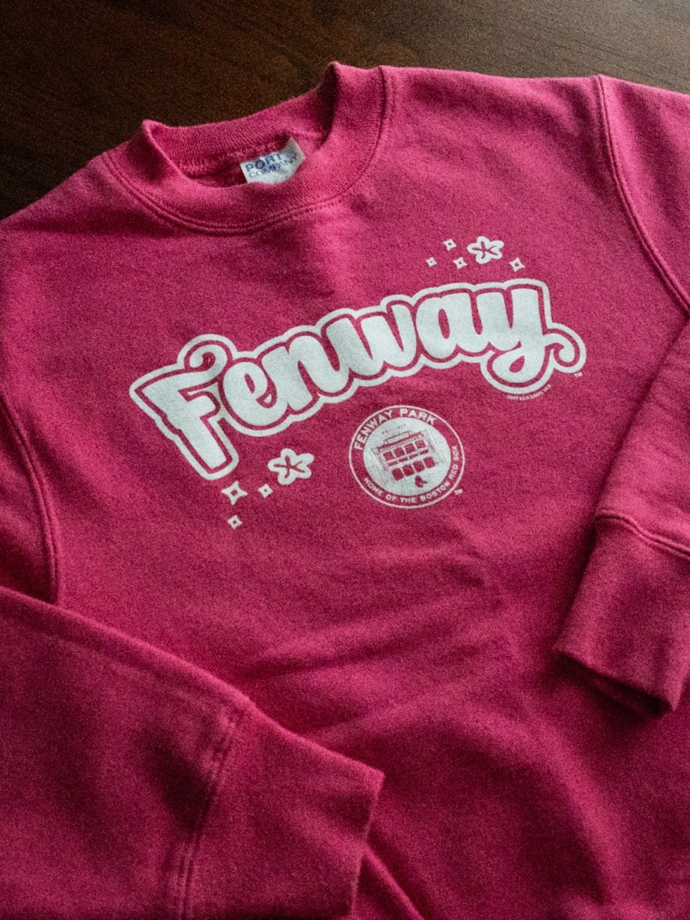 Soft As A Grape Girls Fenway Red Sox Sweatshirt